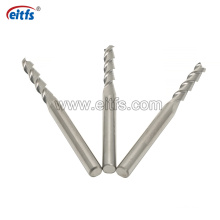 Tungsten Carbide 2 Flute Square End Mills for Cutting Aluminum Alloy HRC55